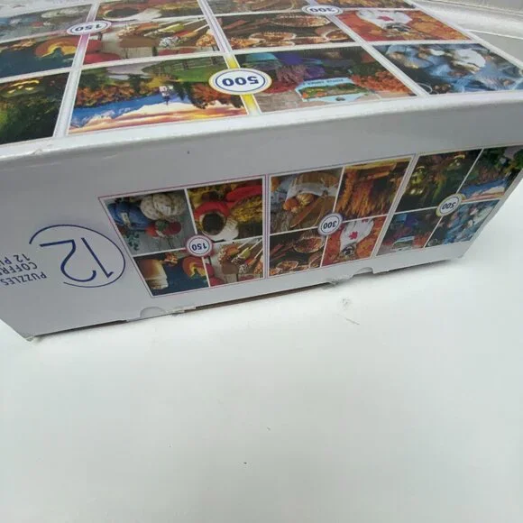 12 assorted puzzles Cardinal puzzles jigsaw - Picture 5 of 7